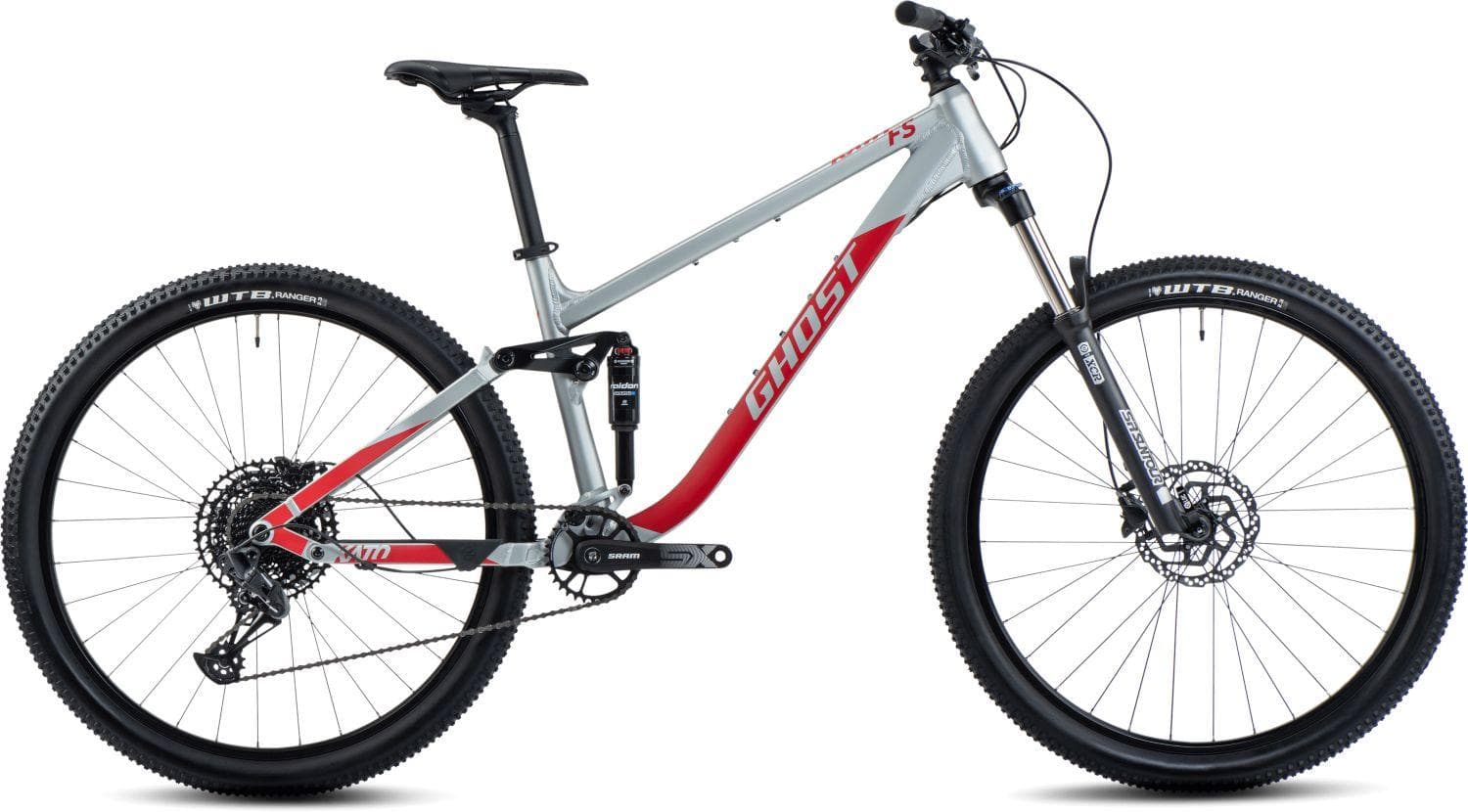 Ghost Kato FS light grey pearl/riot red - matt