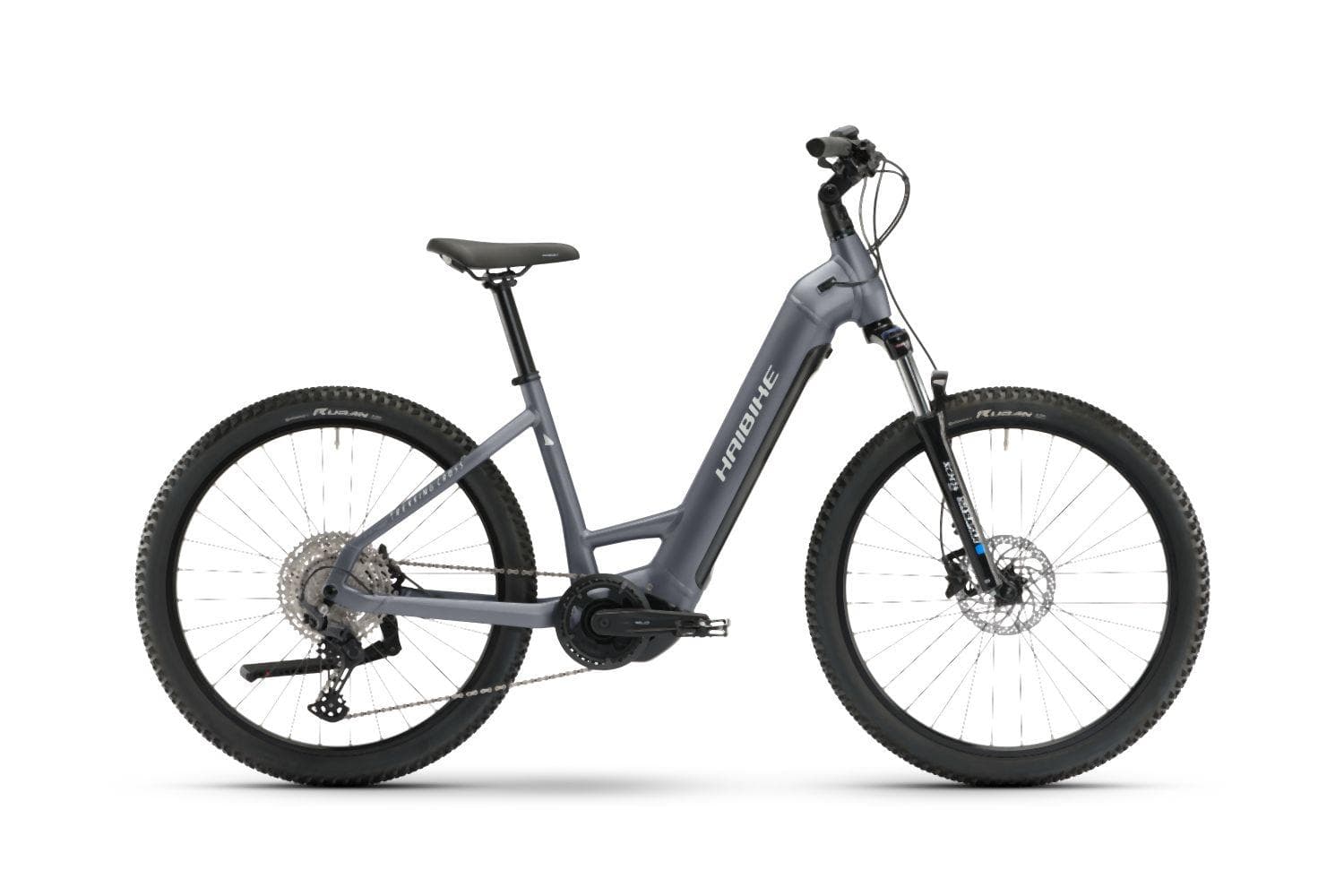 Haibike Trekking 4 Low Cross I750Wh Ma Silver Pearl