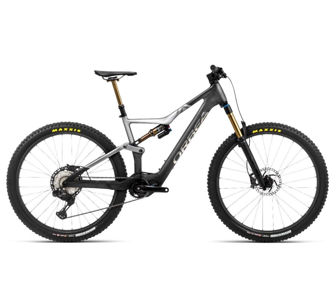 Orbea RISE M-TEAM Carbon Raw-Shark Grey