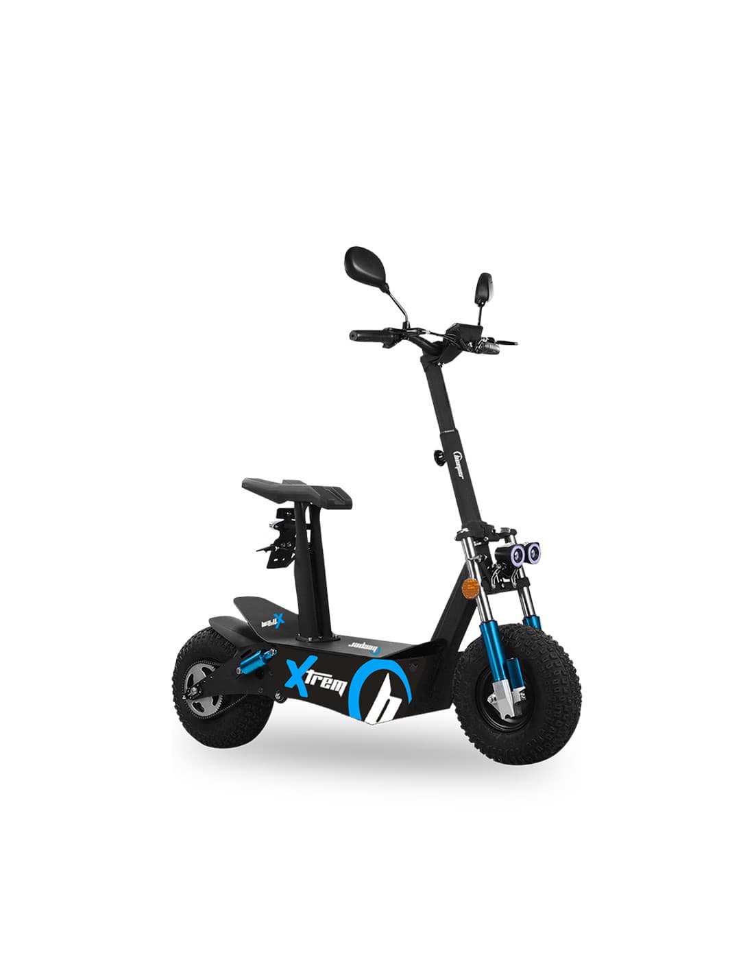 EEC-zugelassener Cross-E-Scooter, geländegängig, 4000 Watt, 20Ah