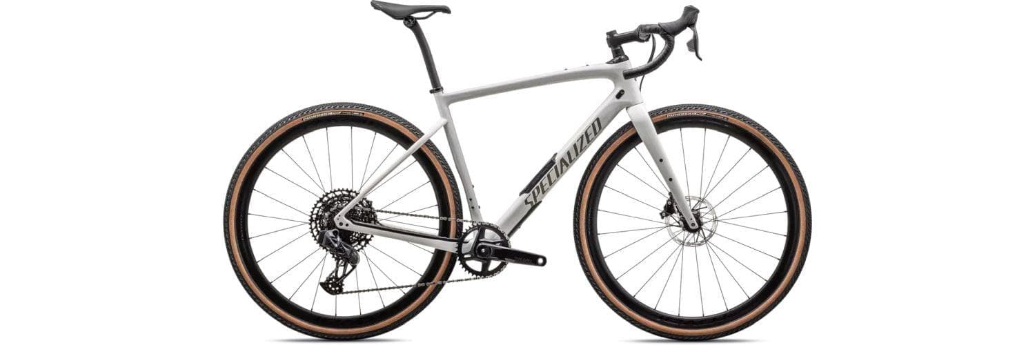 Specialized Diverge Expert Carbon Gloss Dune White/Taupe