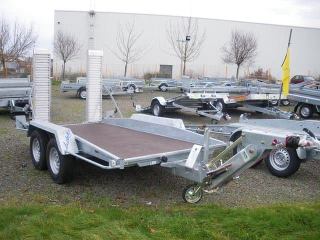 Geräteanhänger 3500 kg â Plattform 350 Ă 170 cm â Doppelachse
