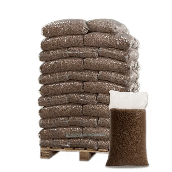Pellet Confort â Palette de 70 sacs de 15 kg â 100% rĂ©sineux