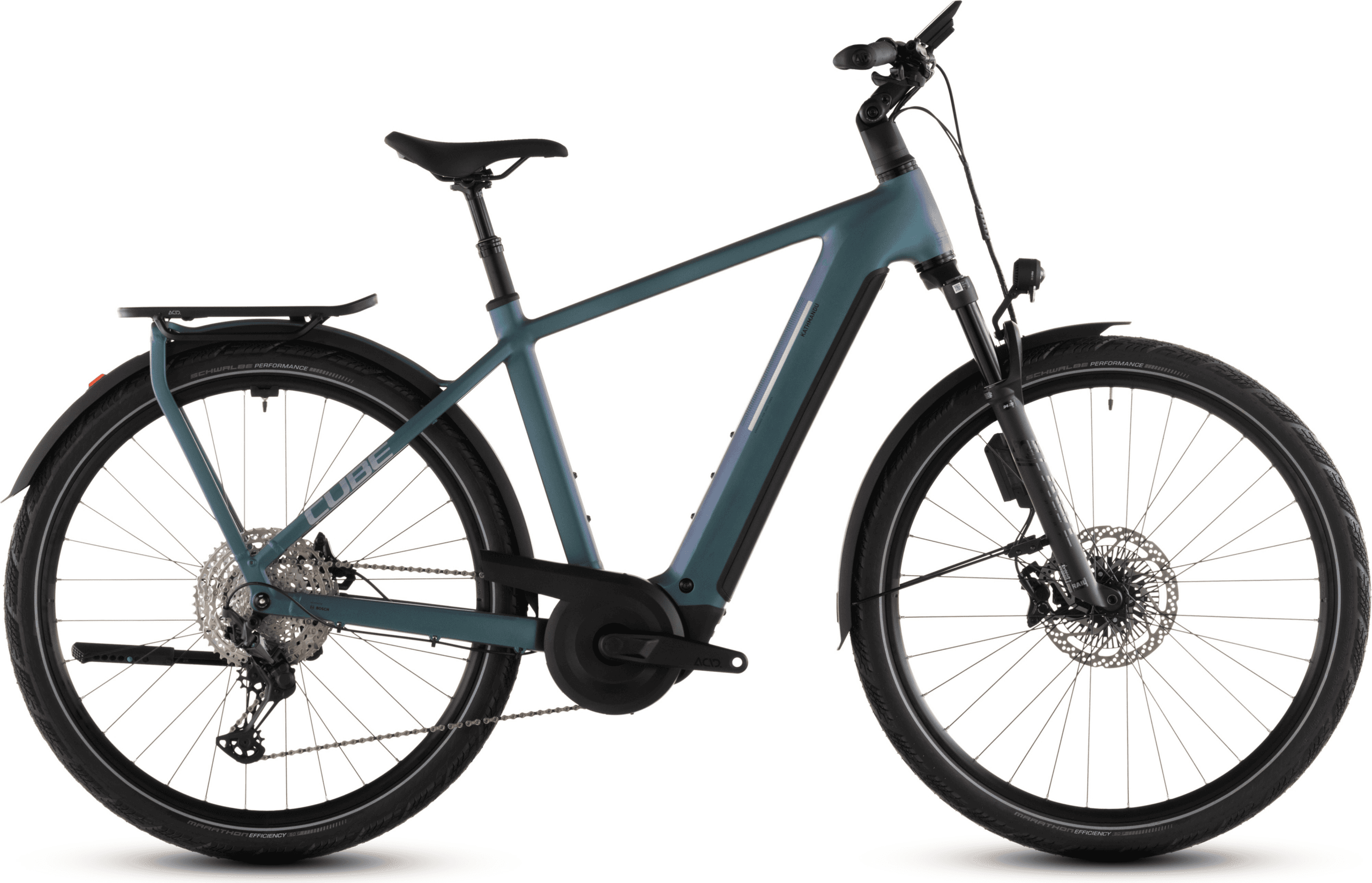 Cube Kathmandu Hybrid EXC 800 smaragdgroen´n´prism (2026)