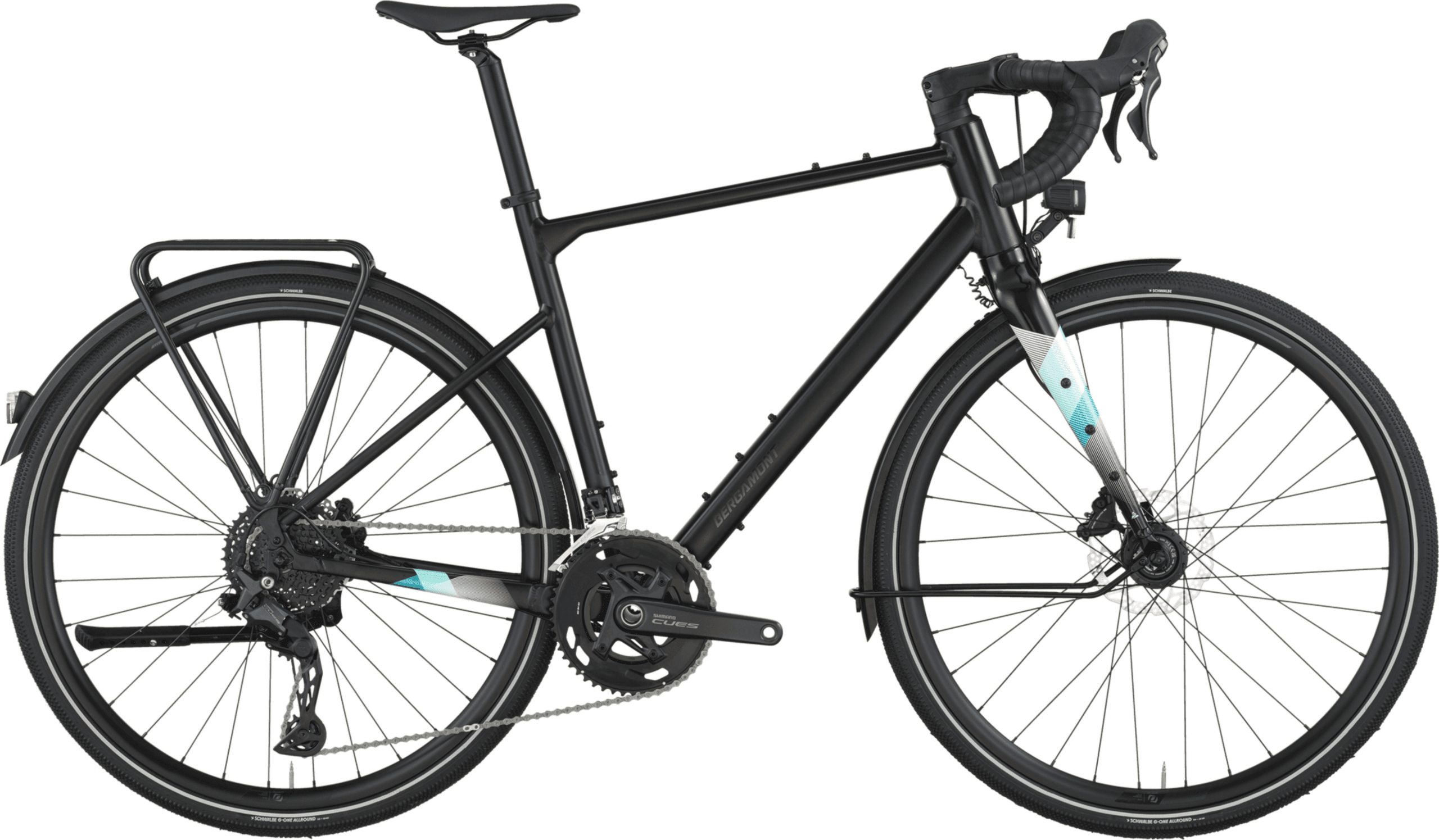 Bergamont Grandurance RD 30 mat zwart