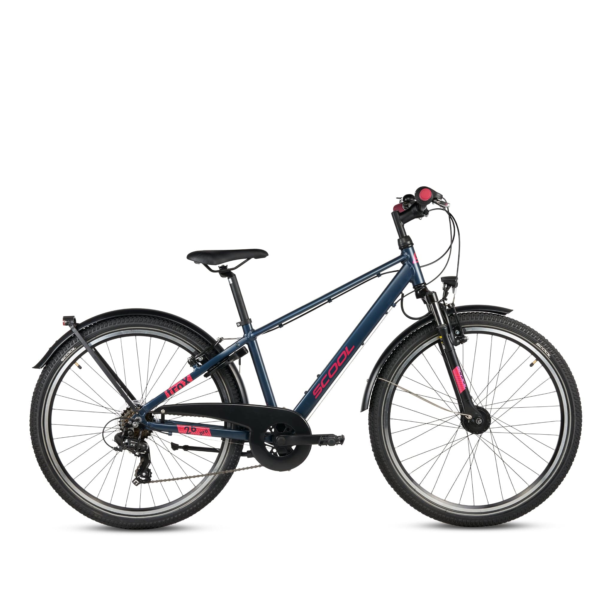 S'cool troX Pro 26-K7 Parel Nachtblauw/Roze