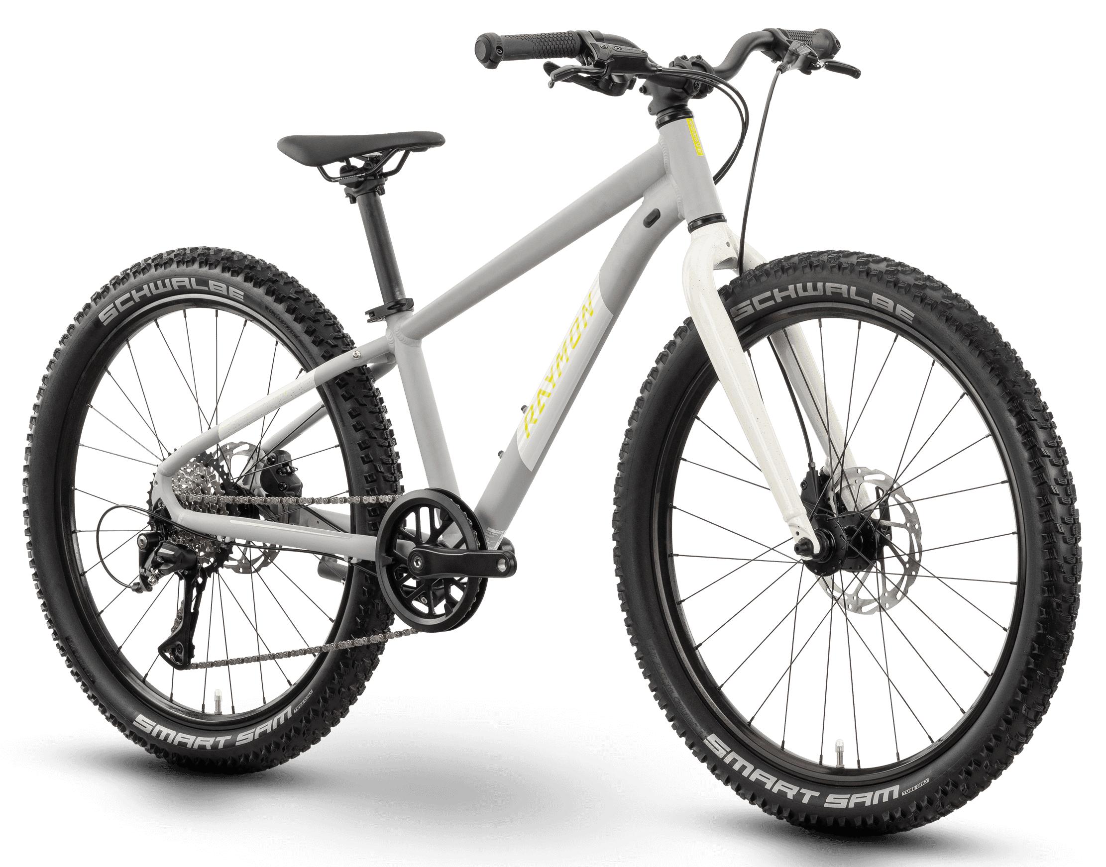 Raymon Yanga 24 Pro grijs/wit/limoen