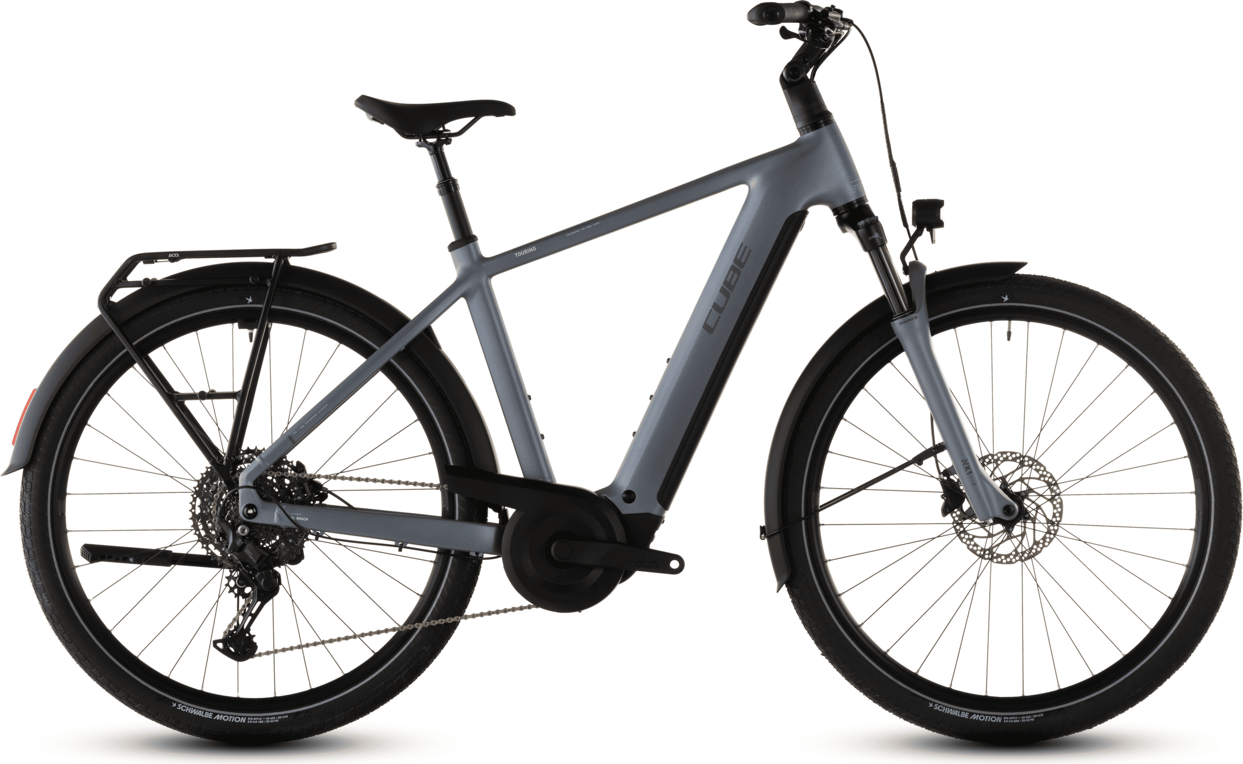 Cube Touring Hybrid Pro 800 parelgrijs“n“grijs (2026)