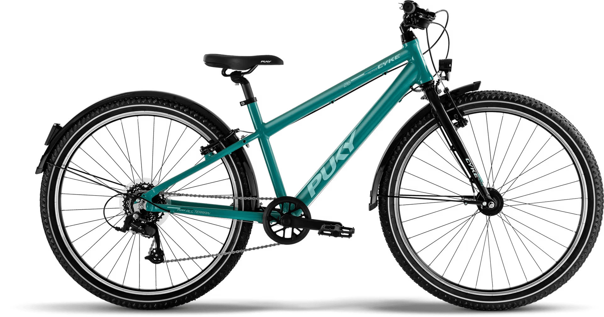 PUKY CYKE 26-8 ACTIVE turquoise/zwart (2025)