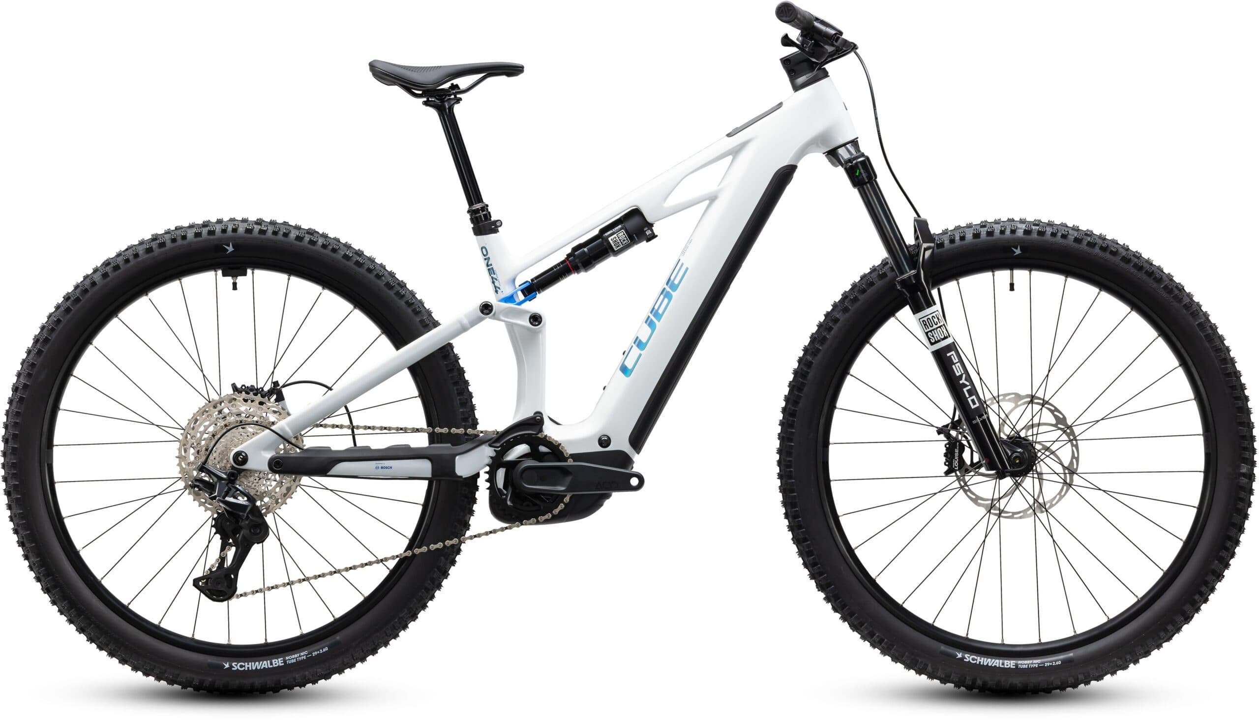 Cube Stereo Hybrid ONE44 HPC Pro 800 metallicwhite´n´blue (2027)