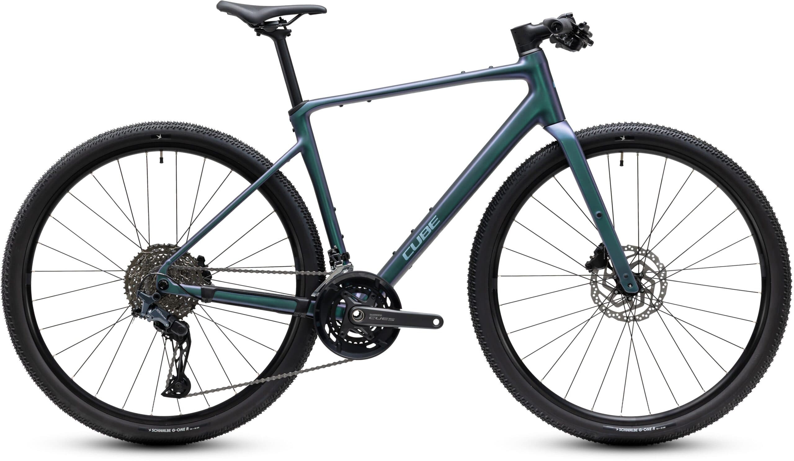 Cube Nulane Race smaragdgrijs´n´prizm (2027)