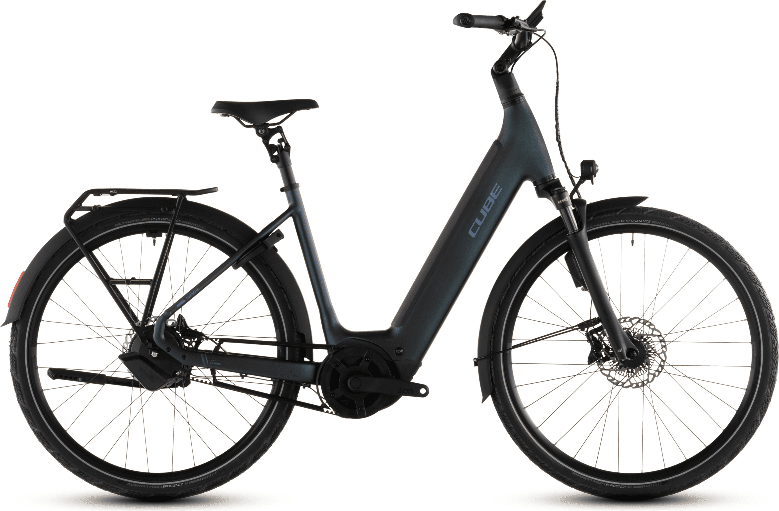 Cube Supreme Hybrid Deluxe SLT 600 Easy Entry metalblue´n´reflex (2026)