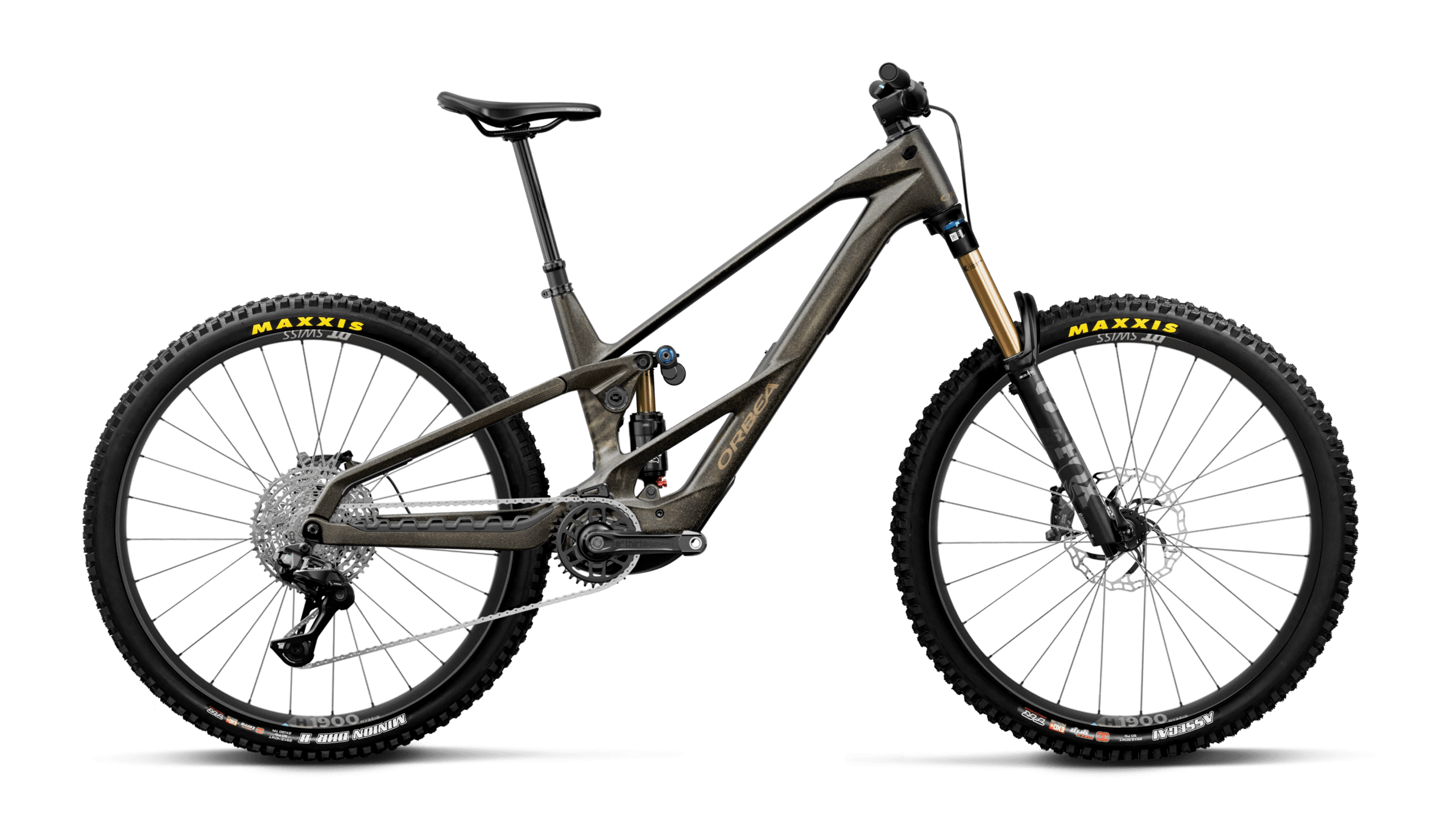 Orbea WILD LT M10 Magic Gold C. View (Mat) - Titan Gold (Glans)