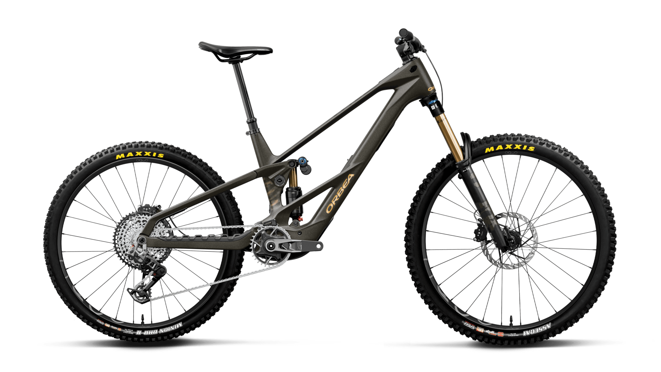 Orbea WILD LT M-TEAM RS MULLET Magic Gold C. View (Mat) - Titan Gold (Glans)