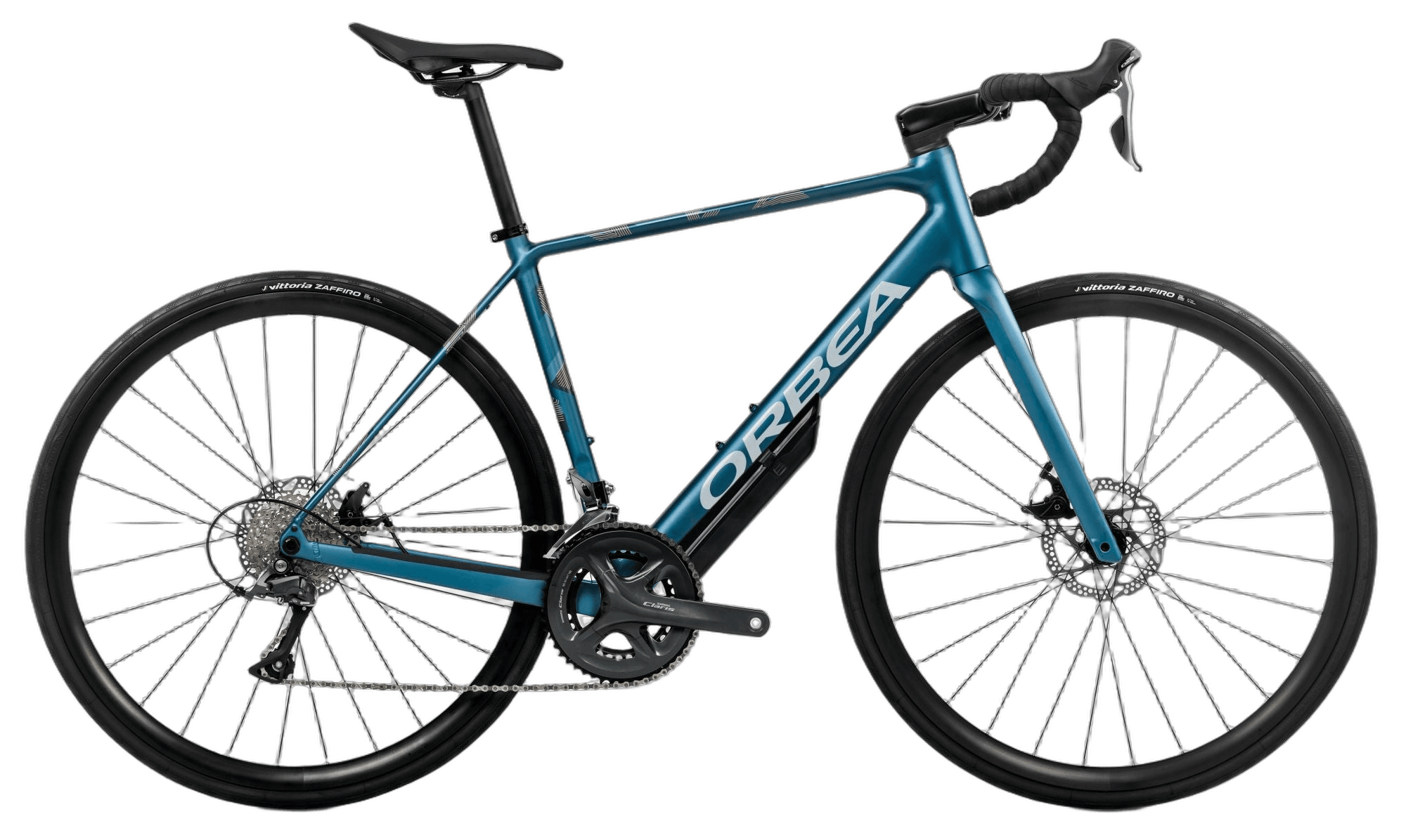 Orbea AVANT H60 Leisteblauw Mat - Halo Zilver Glans (2025)
