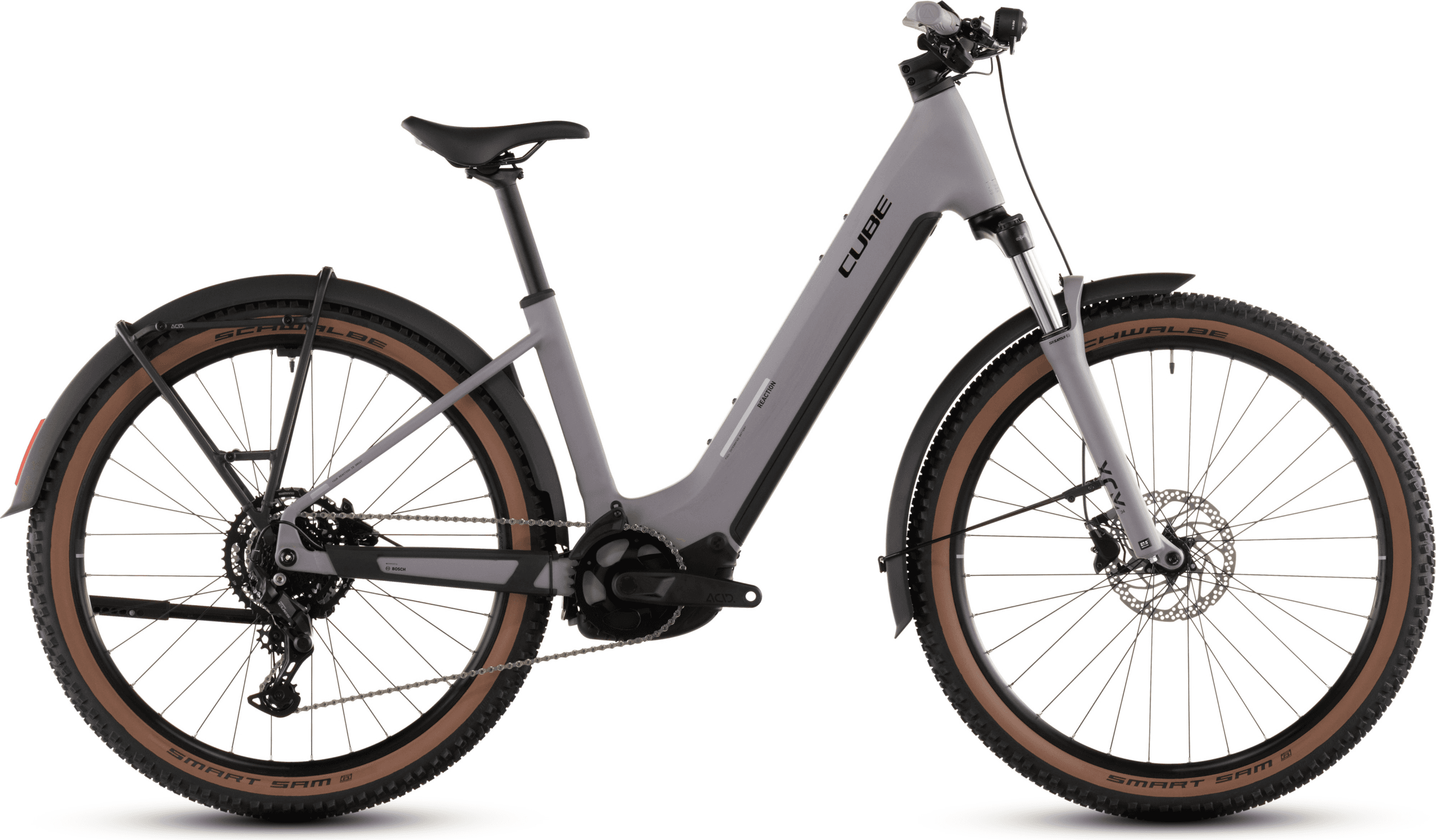 Cube Reaction Hybrid Performance 600 FE Easy Entry pruimgrijs“n“black (2026)