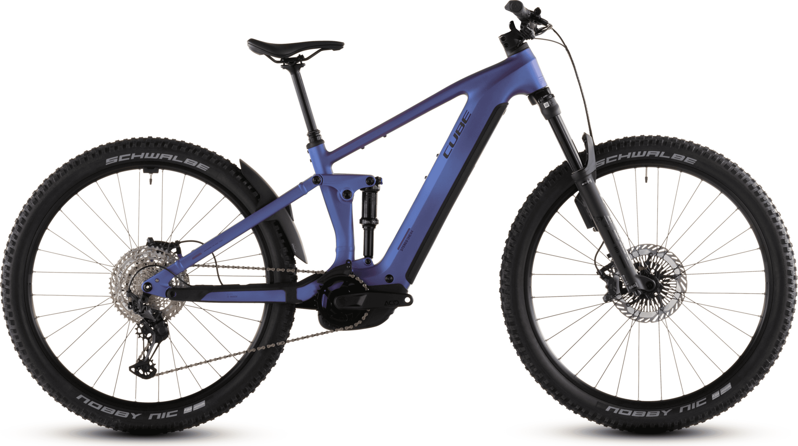 Cube Stereo Hybrid ONE44 EXC 800 blueiris´n´black (2026)