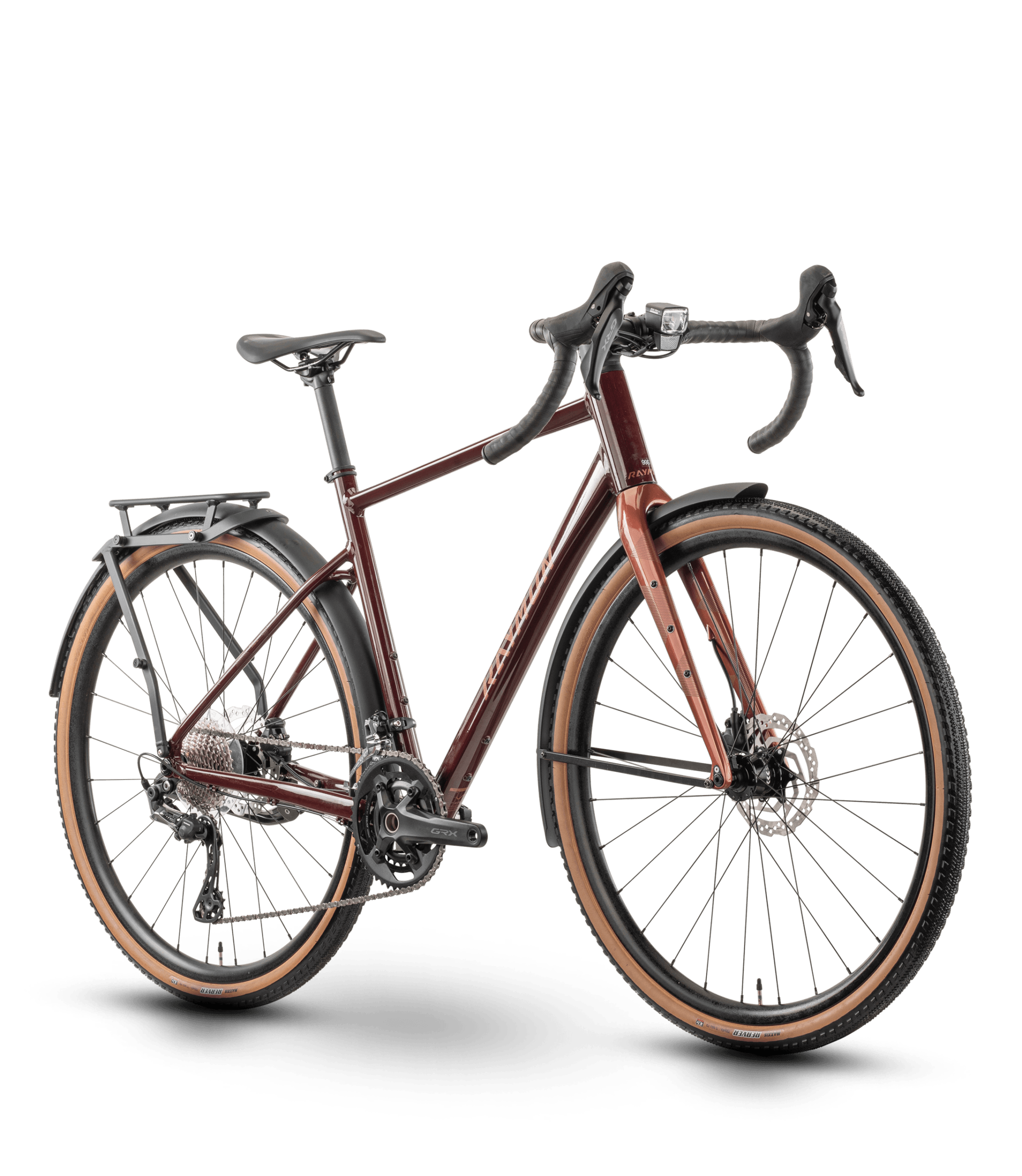 Raymon Territ Pro Street kastanjebruin/steenrood