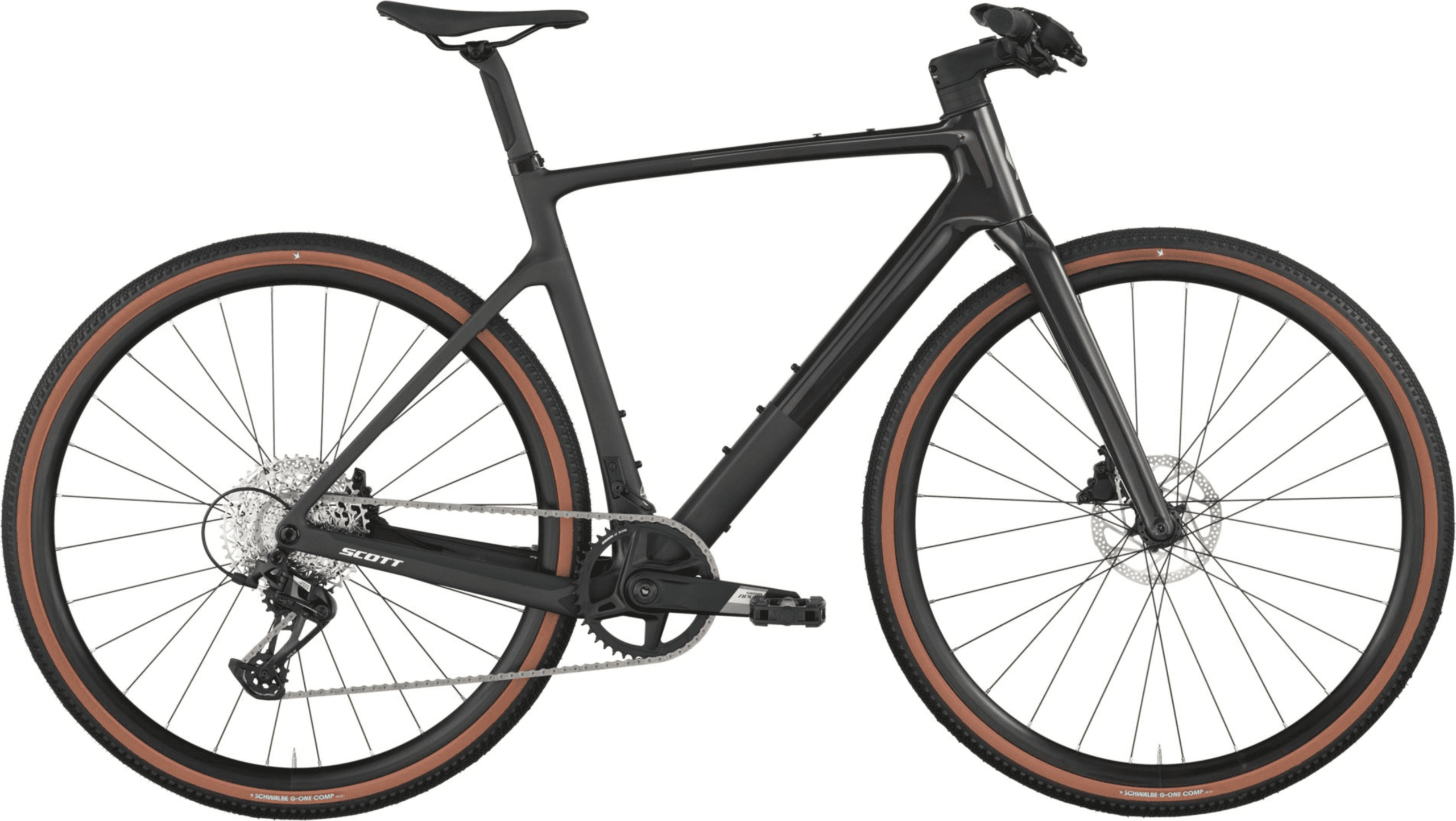 Scott Metrix 10 carbon zwart