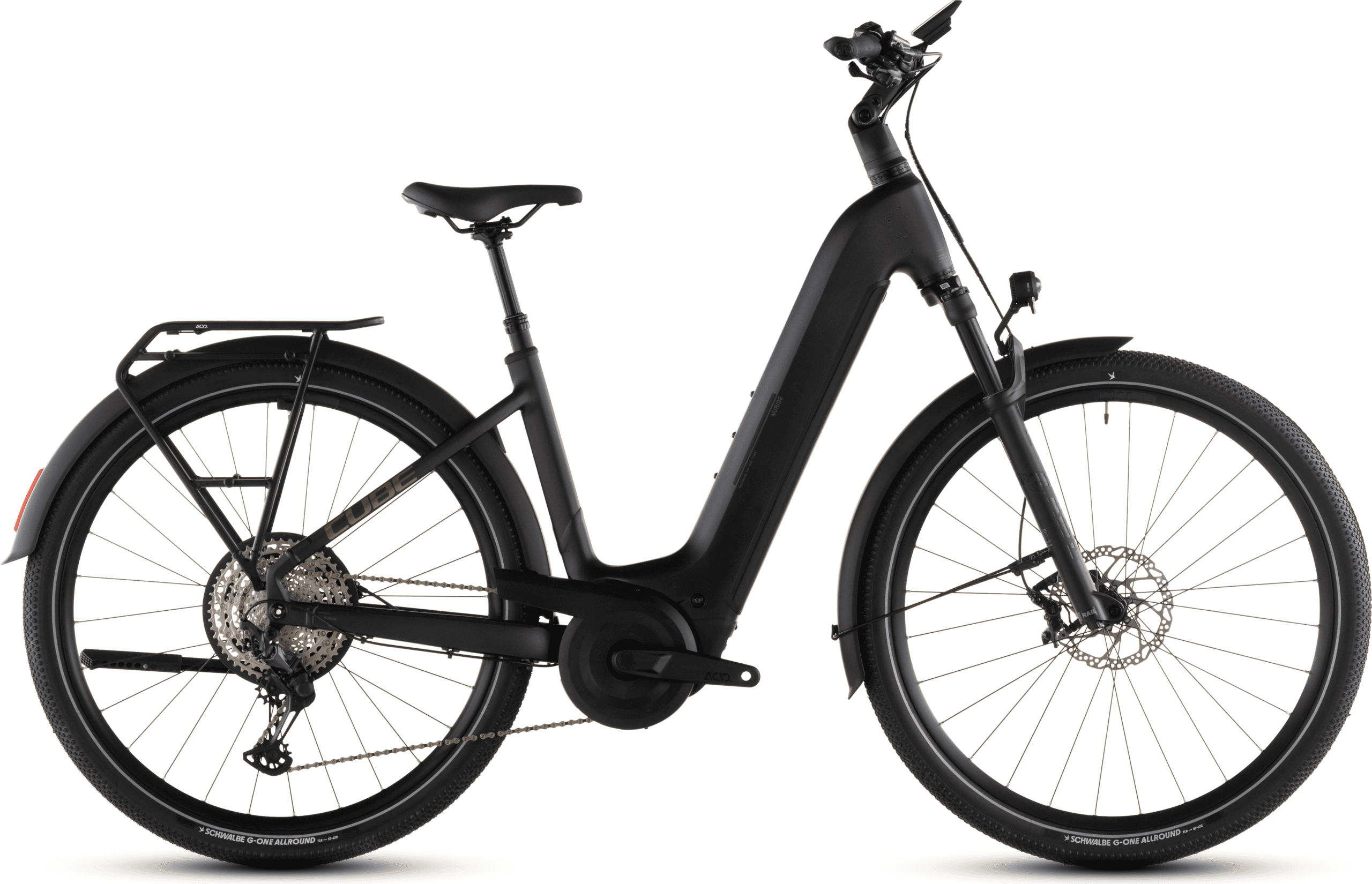 Cube Nuride Hybrid SLX 800 Easy Entry black“n“gold (2026)