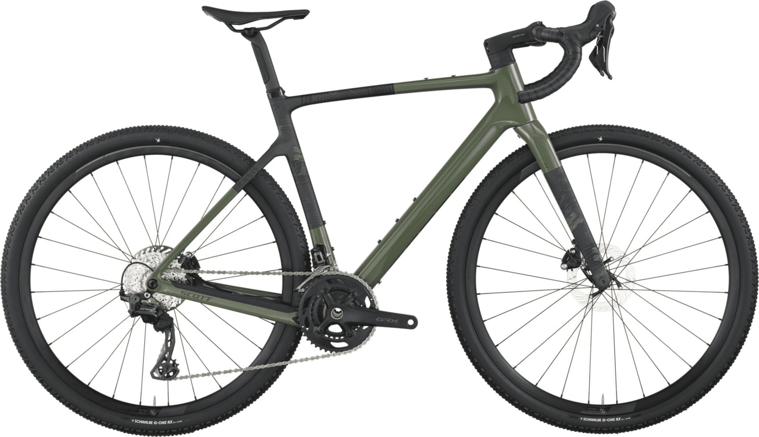Scott Addict Gravel 40 wengé groen