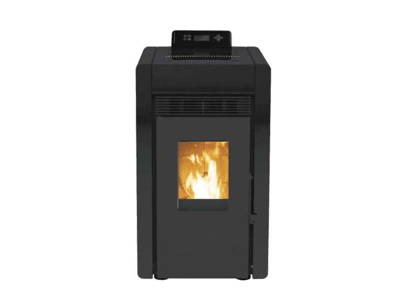 SCHENGER Pelletofen HLP3402 Schwarz A++ 5,5kW Vollautomatisch+WIFI+Eco Modus
