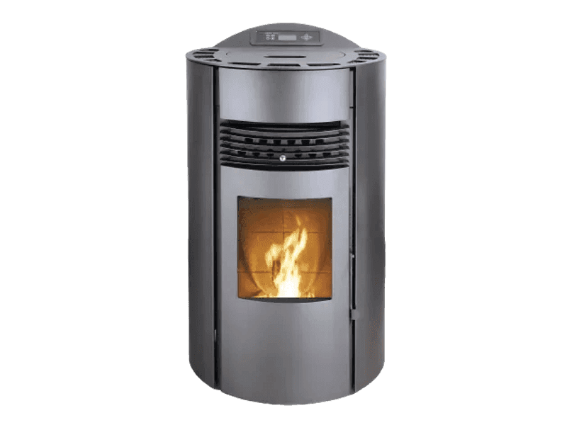 SCHENGER Pelletofen HP51-R Schwarz 8,8 kW A+ Vollautomatisch WIFI+ECO+TIMER