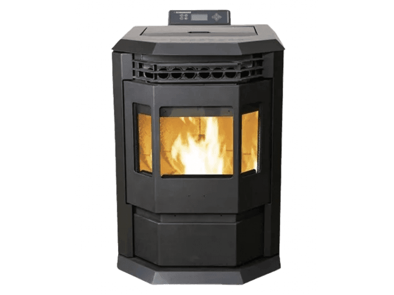 SCHENGER Pelletofen HLP3602 Schwarz 9,3kW A++ Vollautomatisch WIFI+ECO+TIMER