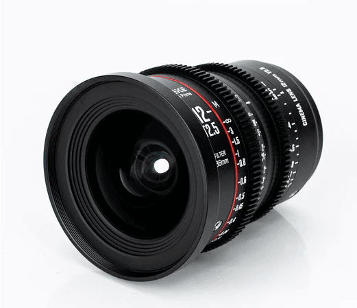 Meike Prime 12mm T2.5 Cine Lens for Super 35 Frame Cinema Camera System PL