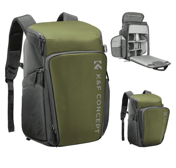 K&F Backpack 25L Nature Wander 01(Green)