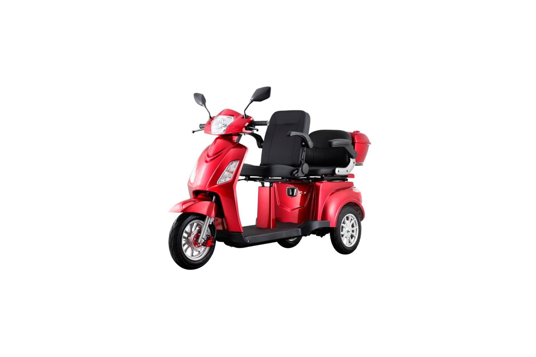 COCO – scooter eléctrico 3 ruedas 2 plazas 1000 Watts para personas con movilidad reducida y mayores