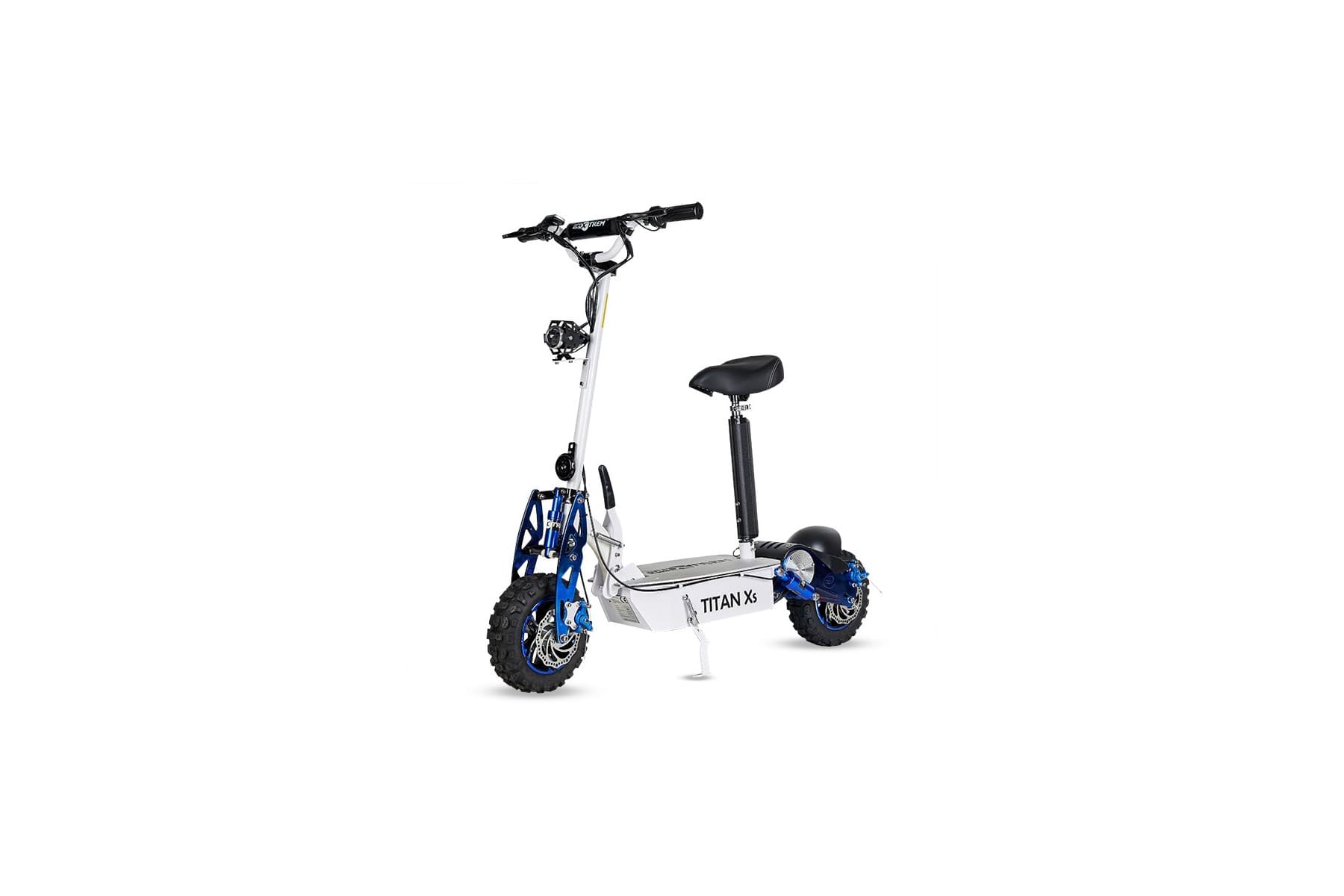 patinete eléctrico neumáticos cross todoterreno 2000 watts con asiento Titan XS