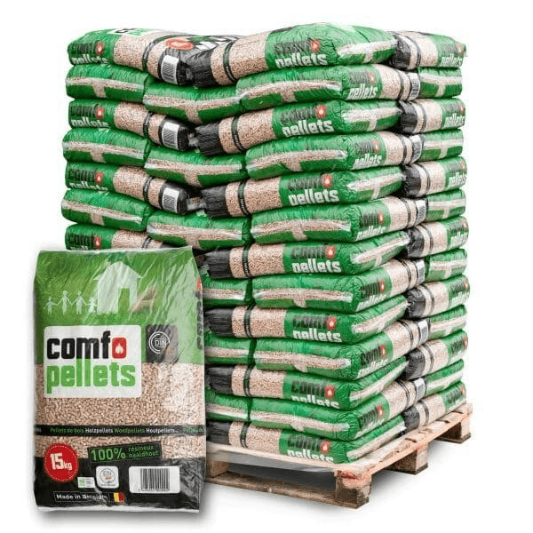 COMFO Pellets - Palette mit 65 Säcken à 15 kg (975 kg)