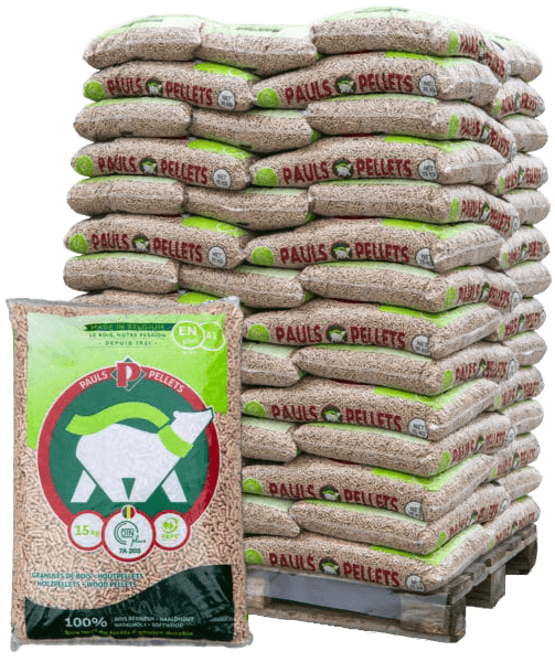 Pauls Pellets Palette 70*15 = 1,050 kg