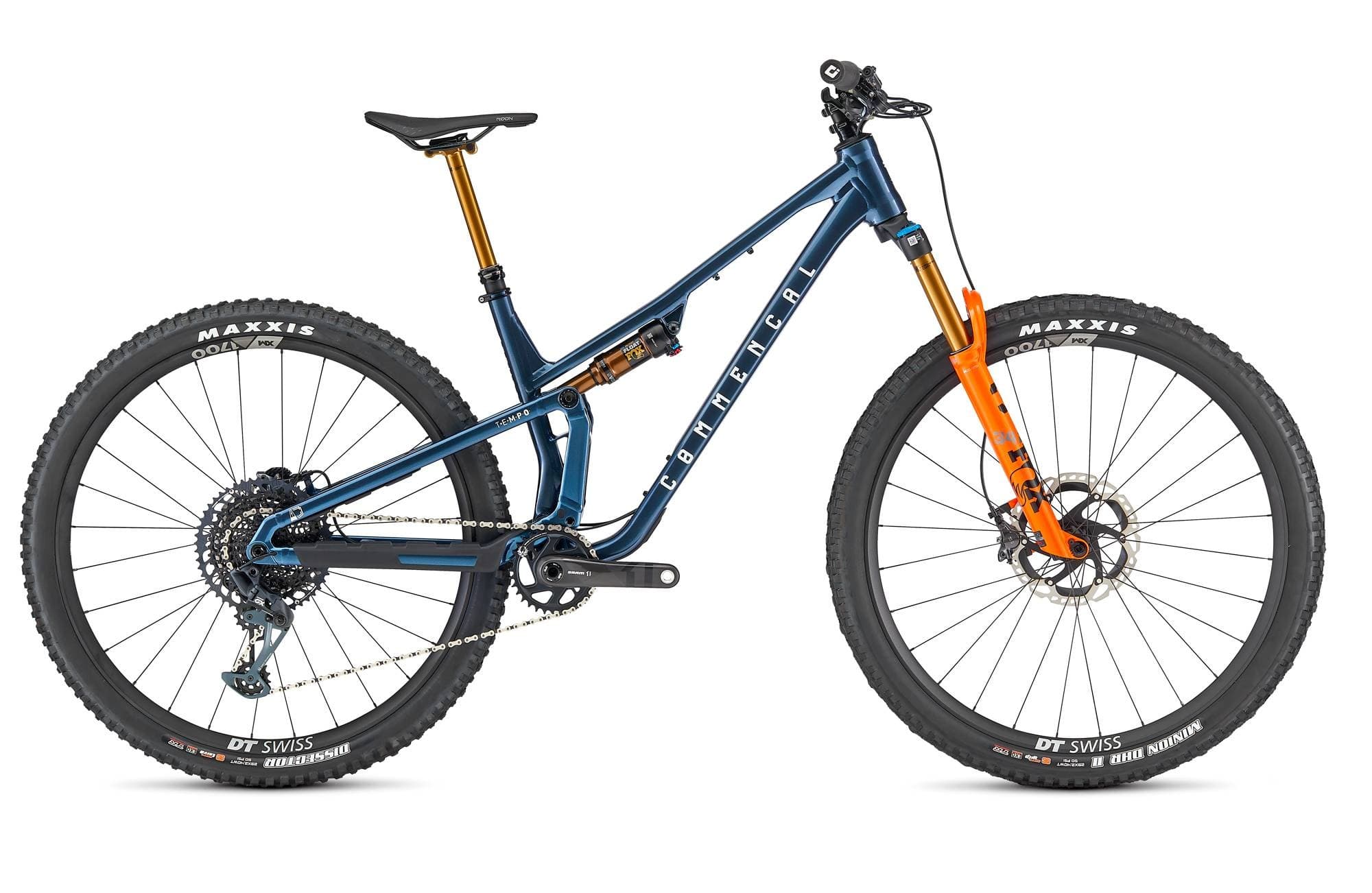 BIBICLETA TRAIL COMMENCAL T.E.M.P.O. SIGNATURE SPARKLY BLUE - S