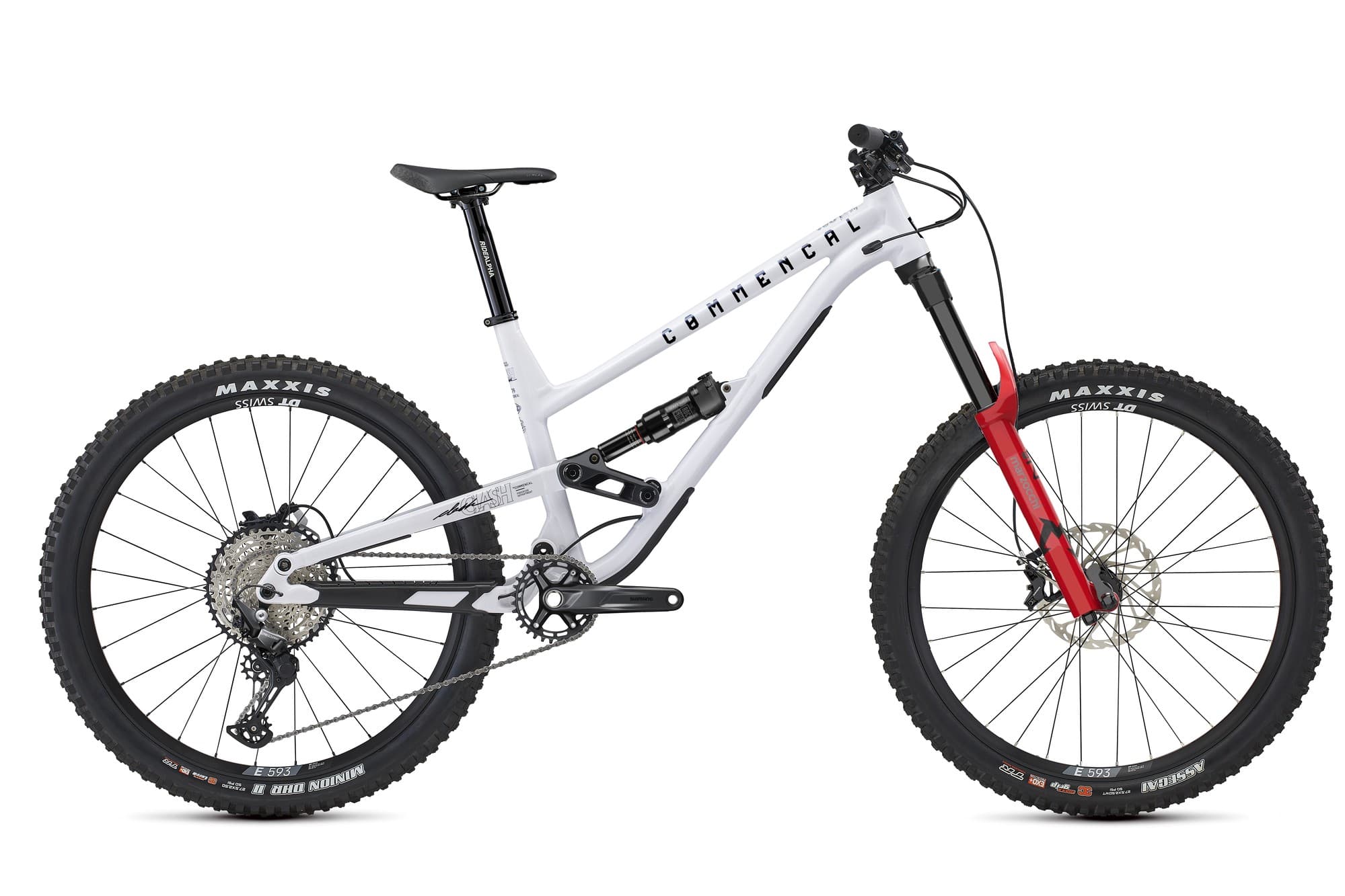 bicicleta Commencal CLASH MARZO PURE WHITE 2027 - L
