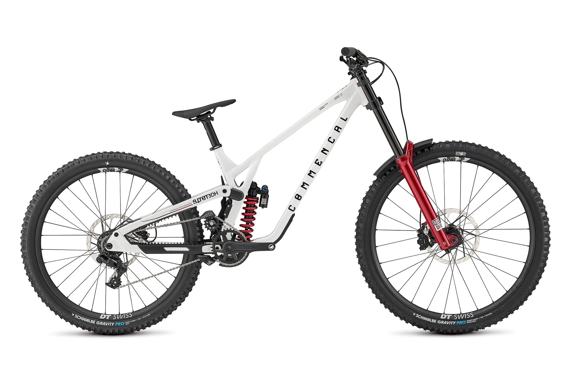 bicicleta COMMENCAL SUPREME DH V5.2 ROCKSHOX PURE WHITE 2027 - Standard