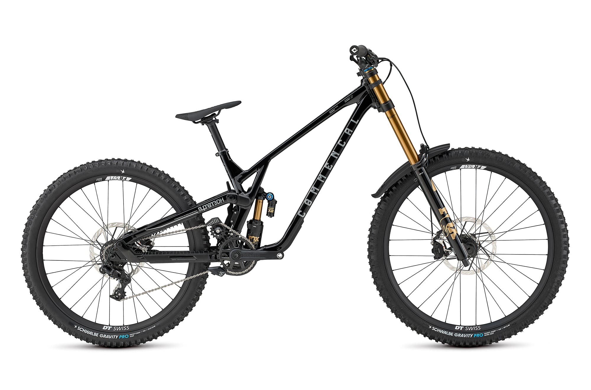 bicicleta COMMENCAL SUPREME DH V5.2 SIGNATURE PURE BLACK 2027 - L