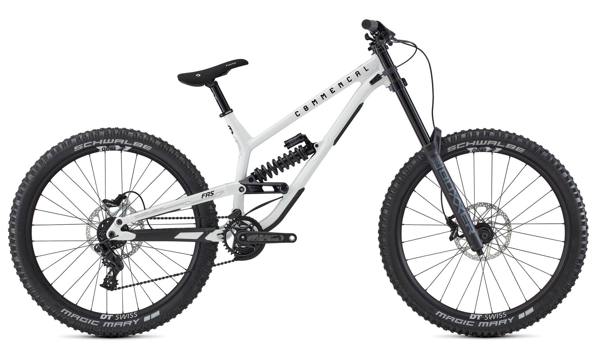Bicicleta de descenso Commencal FRS PARK ROCKSHOX PURE WHITE - Standard