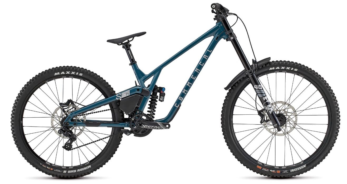 BICICLETA DE DESCENSO COMMENCAL SUPREME DH V5 ESSENTIAL AQUA BLUE - L