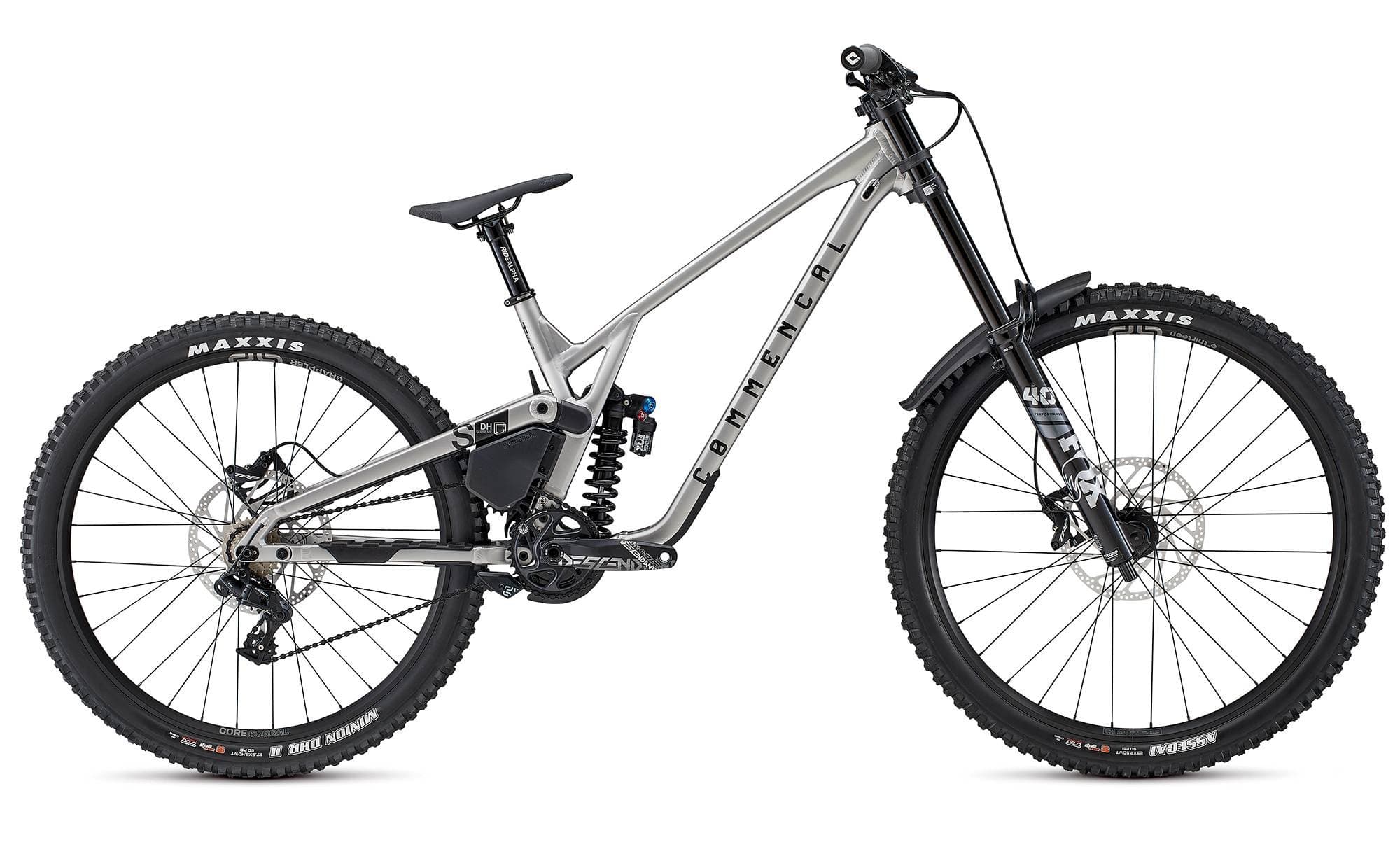 Bicicleta de Descenso COMMENCAL SUPREME DH V5 ESSENTIAL SILVER - M
