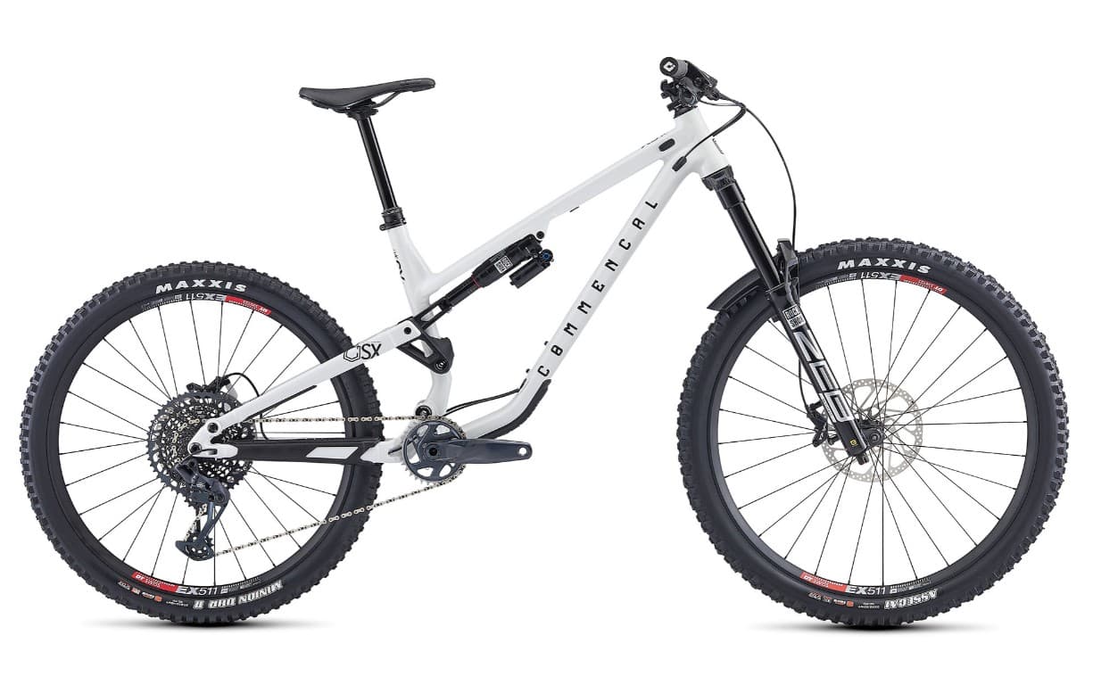 Bicicleta de Enduro Commencal META SX V4 RACE PURE WHITE - L