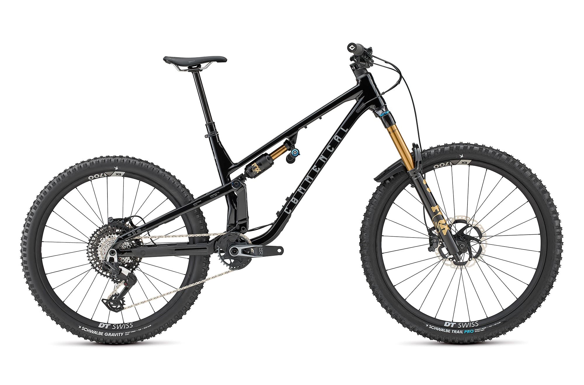Bicicleta de Enduro COMMENCAL META SX V5 SIGNATURE PURE BLACK 2027 - Standard