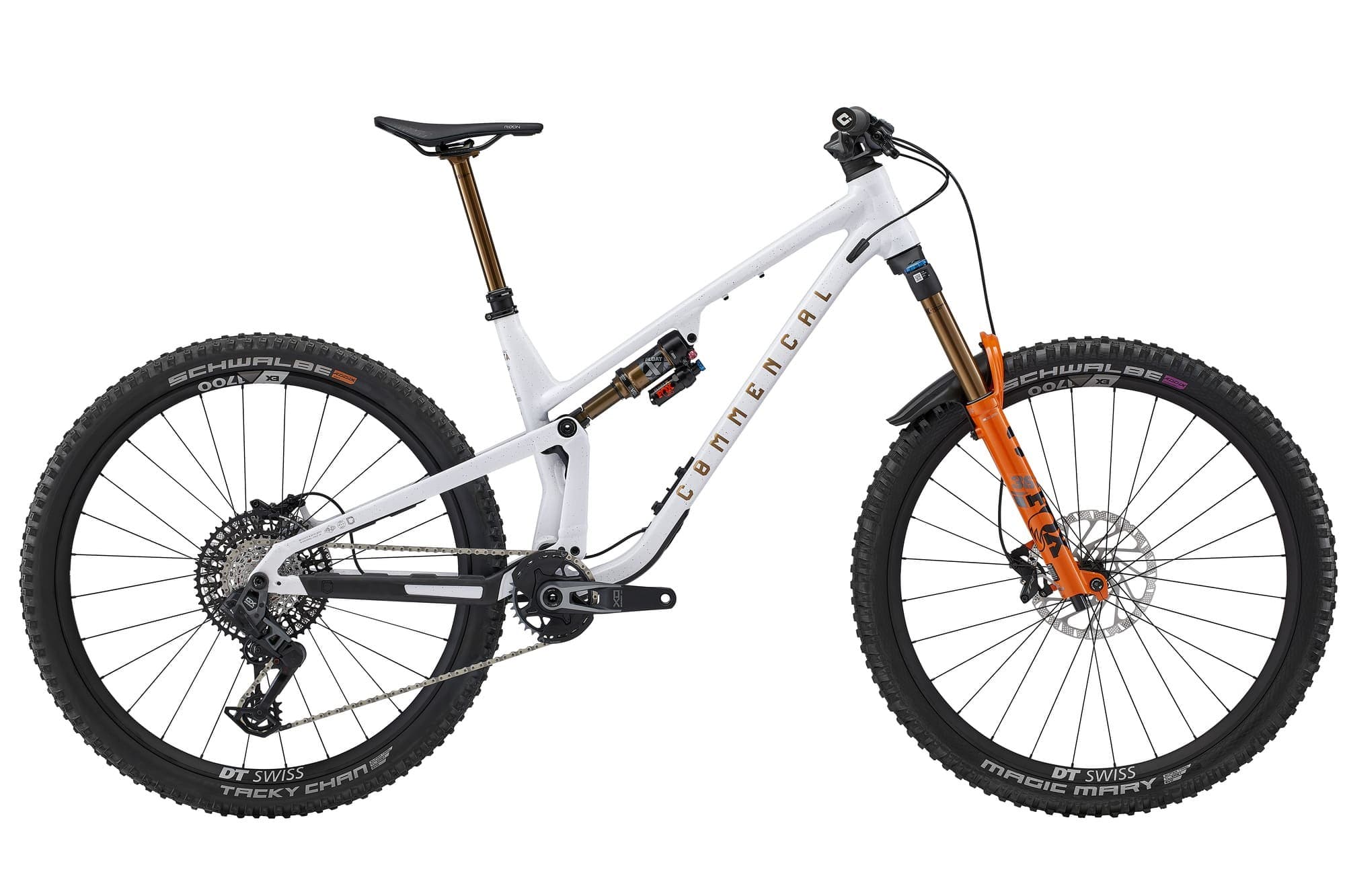 Bicicleta de Enduro Commencal META V5 SIGNATURE GLITTERY WHITE 2025 - Standard