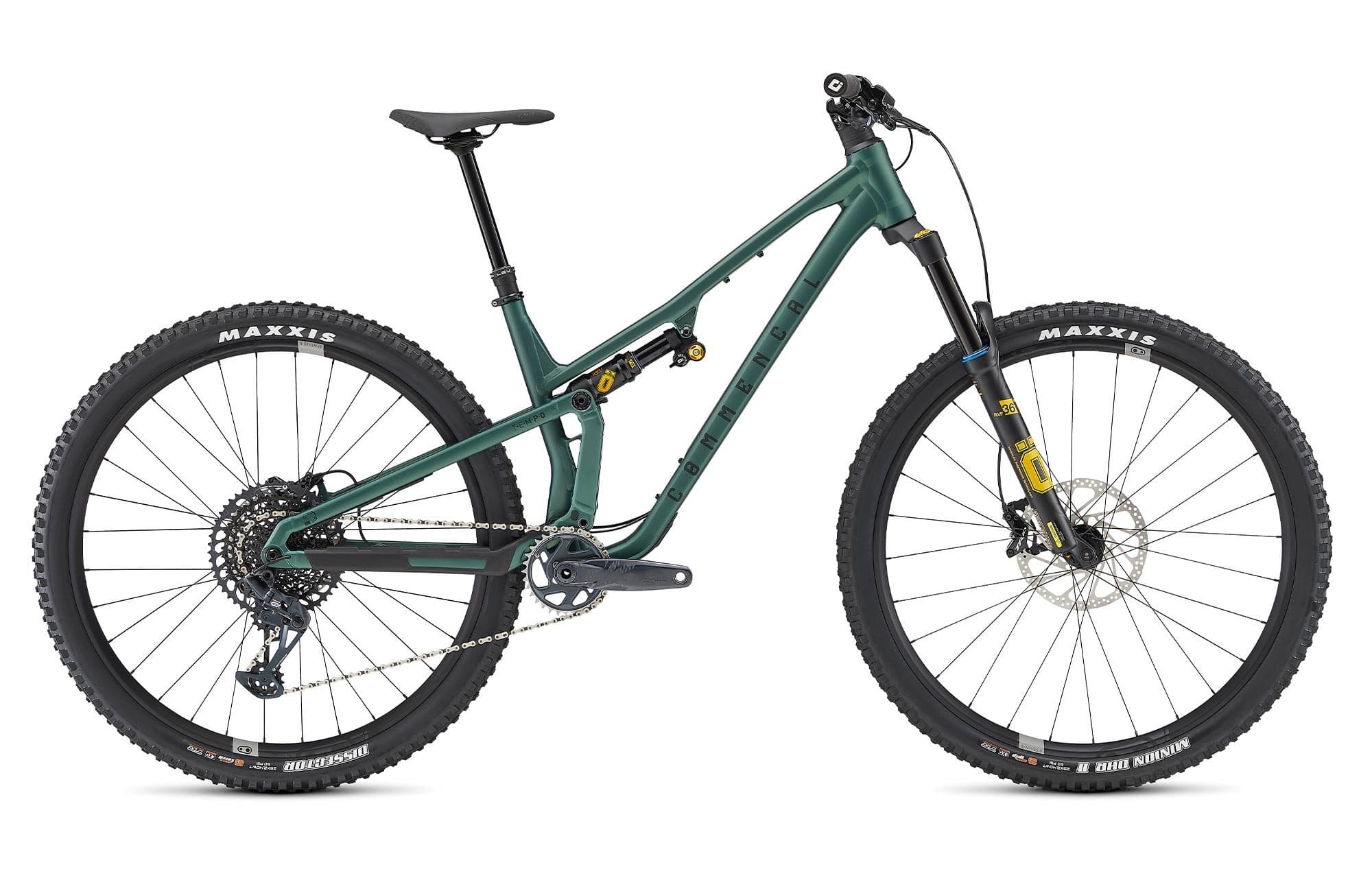 Bicicleta de Trail COMMENCAL T.E.M.P.O. OHLINS METALLIC GREEN - Standard