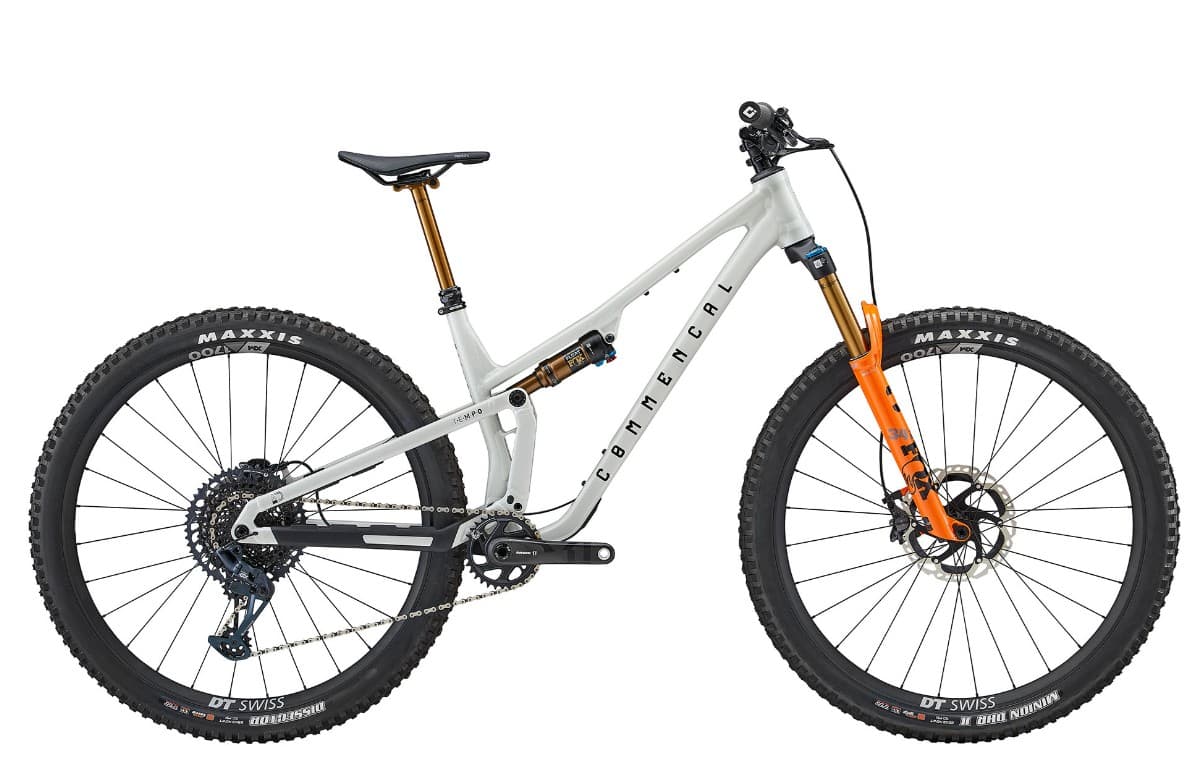 Bicicleta de Trail COMMENCAL T.E.M.P.O. SIGNATURE CLEAR SILVER - M