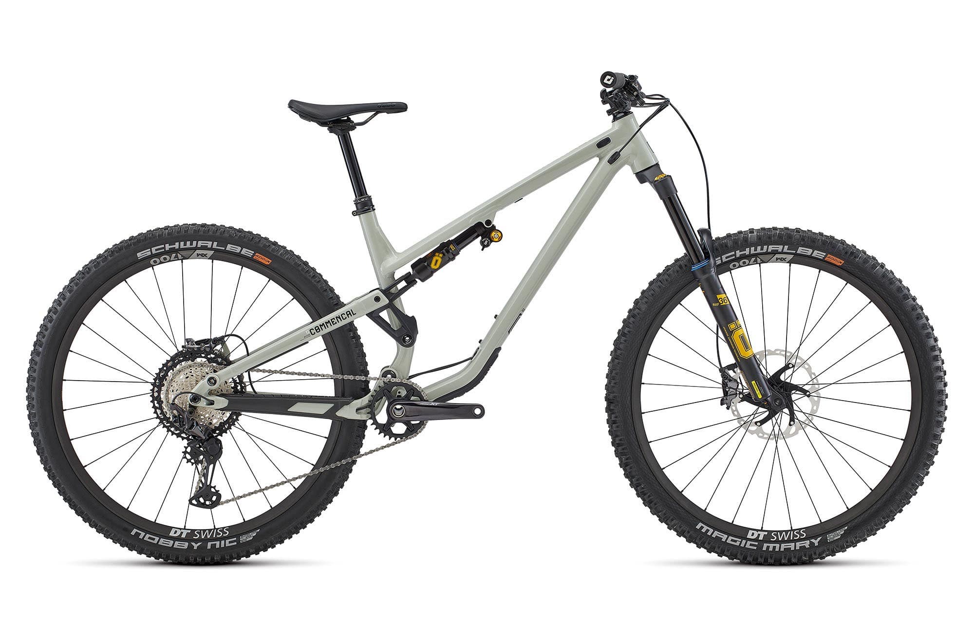 BICICLETA DOBLE SUSPENSIÓN Commencal META TR V4 OHLINS EDITION ASH GREY - XL