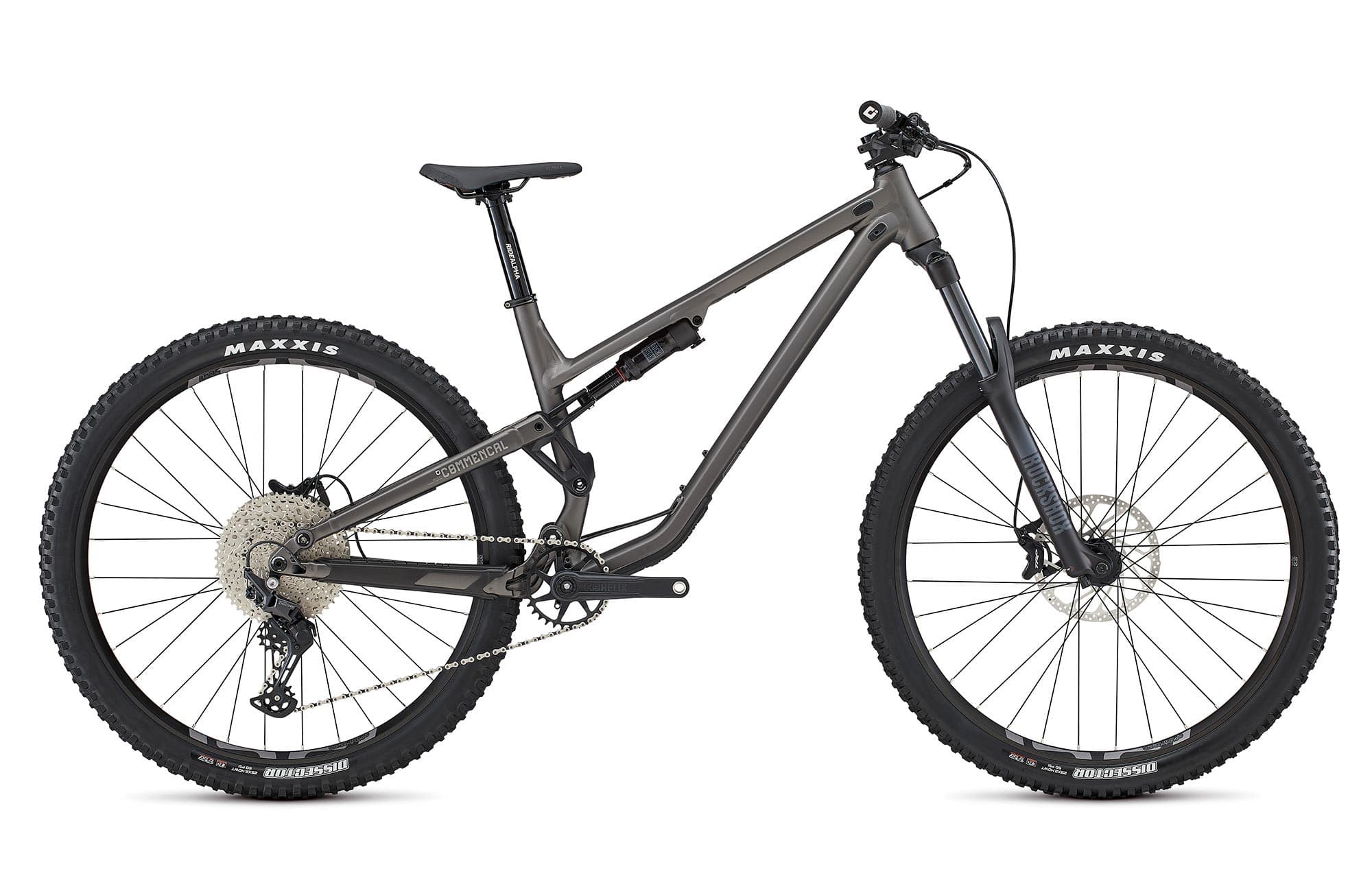 BICICLETA DOBLE SUSPENSIÓN Commencal META TR V4 ORIGIN DARK SLATE - M