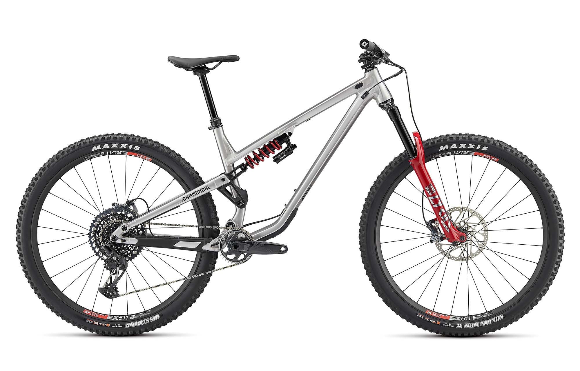 BICICLETA DOBLE SUSPENSIÓN Commencal META TR V4 RACE BRUSHED - M