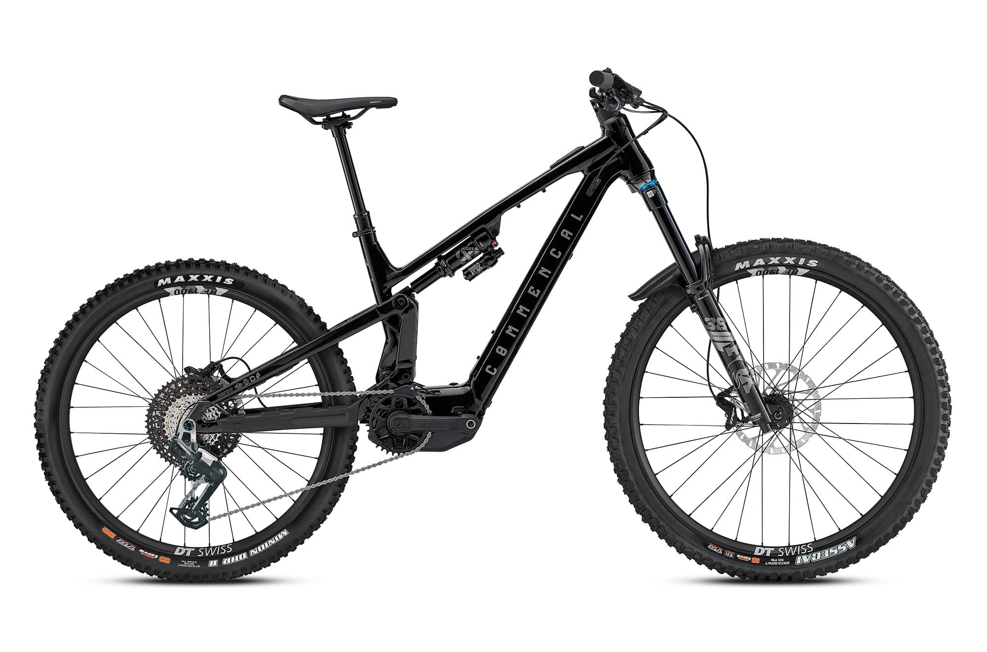 bicicleta eléctrica COMMENCAL META POWER SX 400 ESSENTIAL PURE BLACK 2026 - L